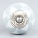 Grey Floral Ceramic Knob