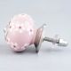 Pink Tiny Flower Dresser Knob