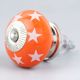 Orange Star Ceramic Drawer Knob Online