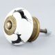 Black Running Rein Deer Pattern Ceramic Dresser Knob Online