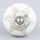 White Etched Ceramic Knob-21