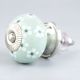 Sage Green Tiny Flower Ceramic Drawer Knob Online