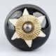 Black Etched Ceramic Knob 41