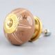 Golden Leaf Ceramic Floral Drawer Knob Online