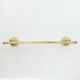 Regal Brass Wall Mount Single Towel Bar