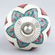 Mixed Flower Dresser Knob