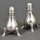 Vintage Sterling Silver Salt and Pepper Shakers in Pair from England