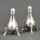 Vintage Sterling Silver Salt and Pepper Shakers in Pair from England
