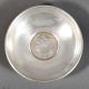Vintage Coin Mounted Cartier Baldwin & Miller Sterling Silver Dish