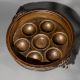 Traditional South Indian Vintage Brass Idli Pot for Kitchen Decor