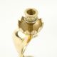 Handcrafted Brass Cobra Candle Holder