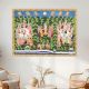 Krishna Raas Leela Traditional Pichwai Art Painting