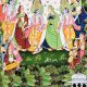 Krishna Raas Leela Traditional Pichwai Art Painting