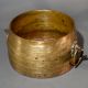 Handmade Vintage Brass Ritual Bowl with Handles