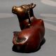Handcrafted Brass Resting Cow Idol Figurine