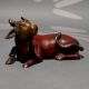 Handcrafted Brass Resting Cow Idol Figurine