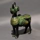 Black Patina Kamadhenu Cow Idol Handcrafted Brass