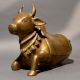 Traditional Nandi Bull Statue Handcrafted Brass
