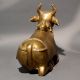 Traditional Nandi Bull Statue Handcrafted Brass