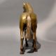 Vintage Brass Horse Sculpture Handcrafted Decor