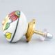 Red Flower Ceramic Knob