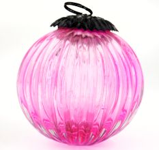 Pink Solid Melon Christmas Hanging