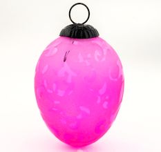 Pink Avocado Christmas Hanging