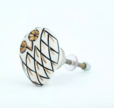 Black Owl Cabinet Bird Knob