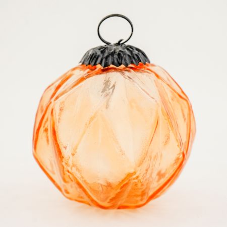 Light Amber Box Cut Christmas Hanging