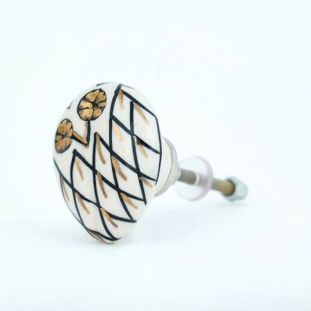 Black Owl Cabinet Bird Knob