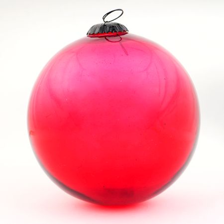 Red Decorative Round X-mas Hanging