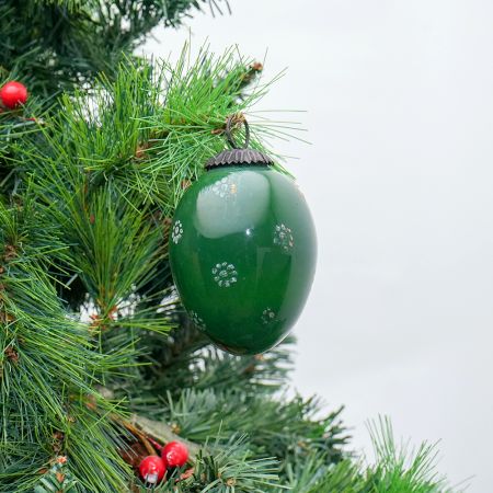 Vintage Green Avocado Shape Christmas Hanging