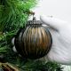Dark Brown Solid Melon Christmas Hanging