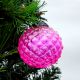 Pink Solid Custard Apple Christmas Hanging