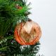 Light Amber Box Cut Christmas Hanging