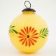 Yellow Round Flower Christmas Hanging