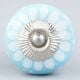 Turquoise Floral Ceramic Drawer Knobs Online