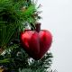 Red Heart Shape Christmas Hanging