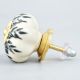 Black Leaf Dresser Knob