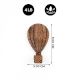 Wooden Adhesive Hot Air Balloon Shape Wall Hook