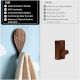 Wooden Adhesive Hot Air Balloon Shape Wall Hook