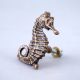 Vintage Seahorse Iron Cabinet Knob