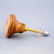 Wood Tree Design Round Shape Cupboard Drawer Knob