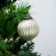 Vintage Mercury Silver Glass Hanging Ornament