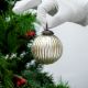 Vintage Mercury Silver Glass Hanging Ornament