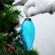 Vintage Decorative Turquoise Glass Star Design Hanging Ornament