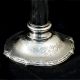 Vintage Sterling Silver Tall Candle Holder Stand