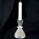 Handcrafted Thailand Sterling Silver Embossed Candle Holder