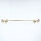 Golden Handmade Towel Hanger Made of Premium Brass
