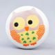 Owl Ceramic Flat Kids Bed Room Dresser Knob